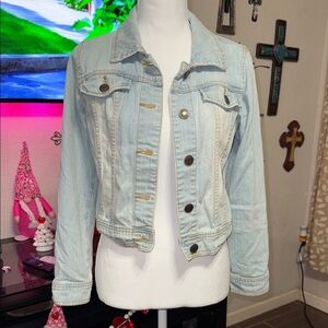 Cherokee Girls Light Wash Denim Jacket